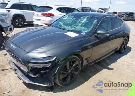 2023 Genesis G70 2.0T Rwd from USA, damaged, VIN KMTG34TAXPU123164